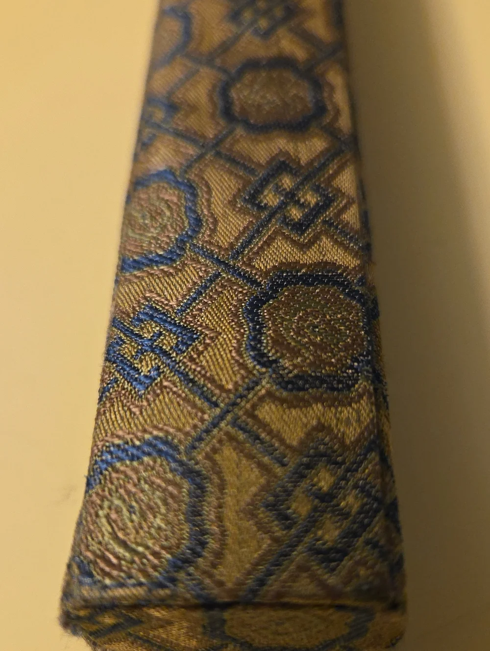 Vintage Chinese cloisonné makeup brush  with Extra Brush In Case